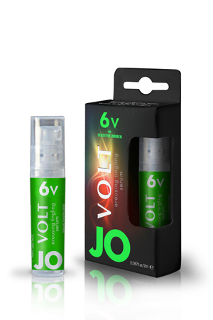 Возбуждающая сыворотка мощного действия JO Volt 6 VOLT Spray, 2м